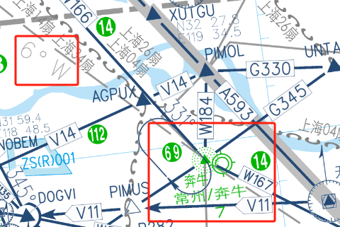 常州机场航路图磁差